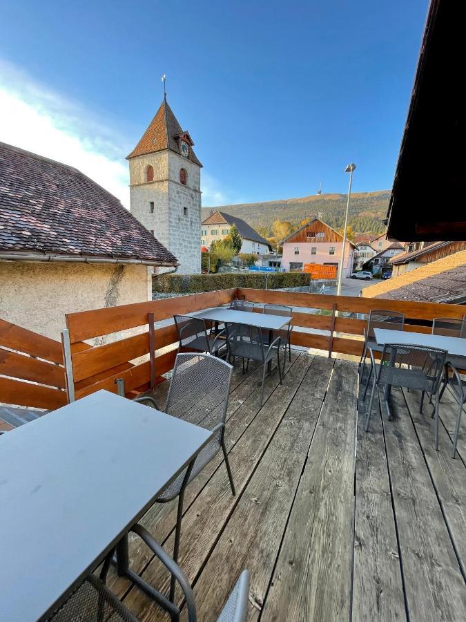 Hotel Du Cheval Blanc La Neuveville Eksteriør bilde